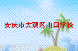 安慶市大觀區(qū)山口學校